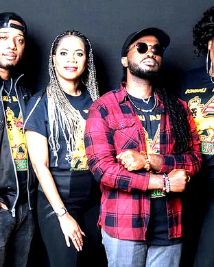 Live concert by The Wailers